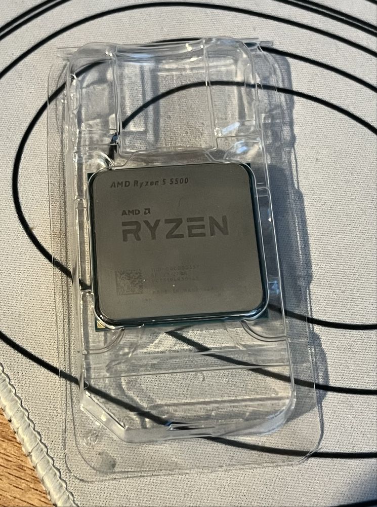 Ryzen 5 5500, 6 ядер, 12 потоков, am4
