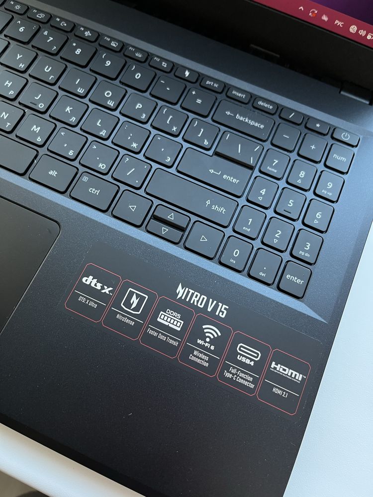 Игровой ноутбук Acer Nitro V 15