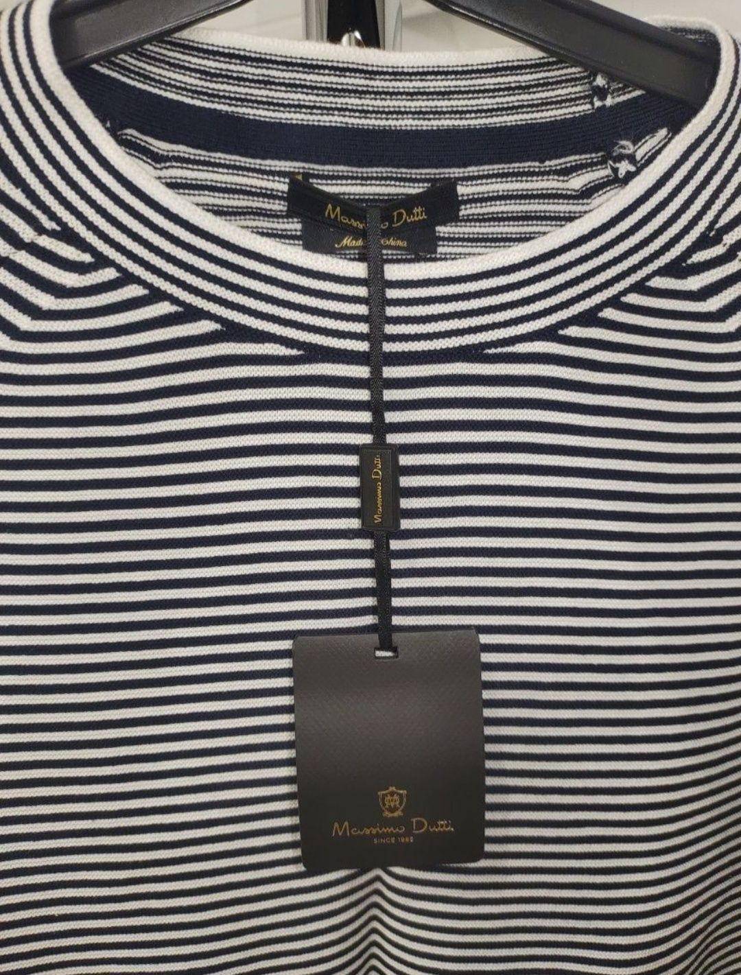 Свитер Massimo Dutti хлопок 100%. Премиум. Extrafine Cotton.