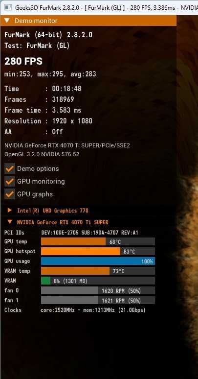 ZOTAC GeForce RTX 4070 Ti Super AMP Holo 16Gb