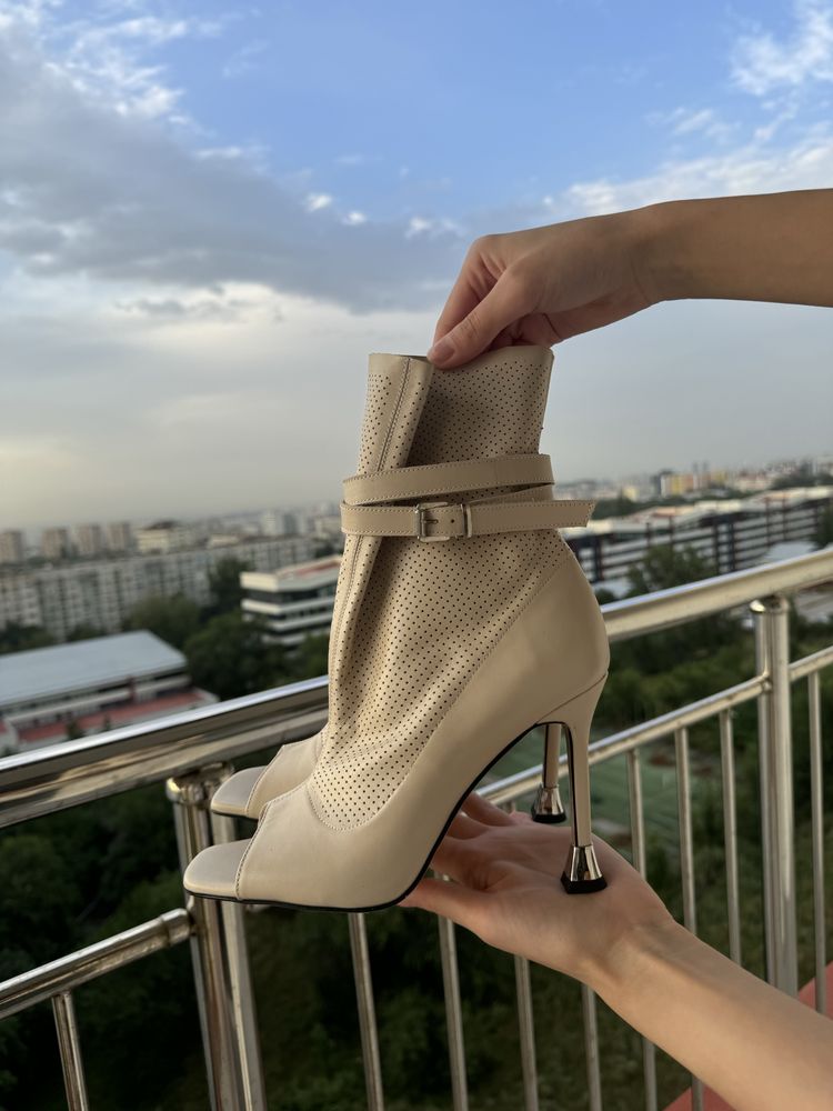 Женская турецкая кожаная обувь