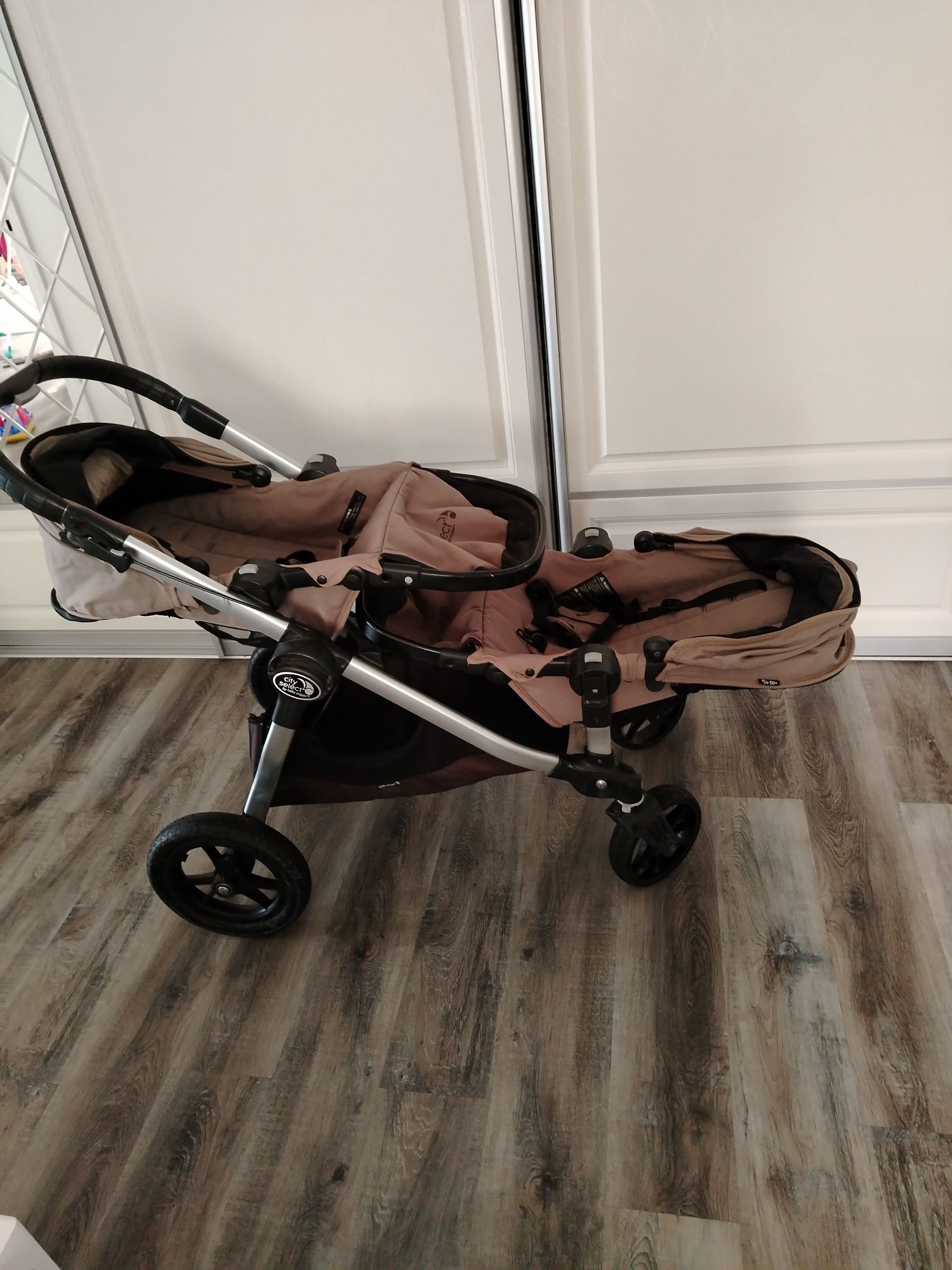 Коляска для двойни city select by baby jogger