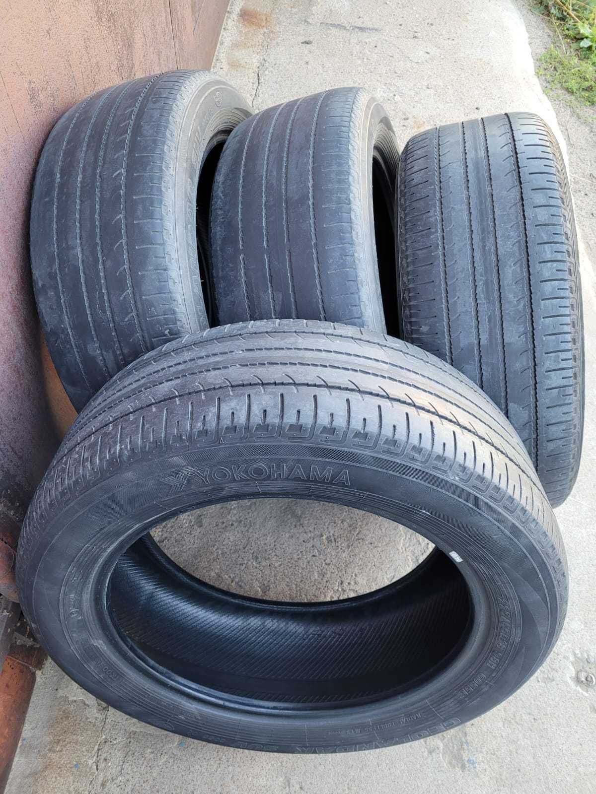 Автошины YOKOHAMA GEOLANDAR  SUV 225/55 R18,  Комплект 4 шт., б/у