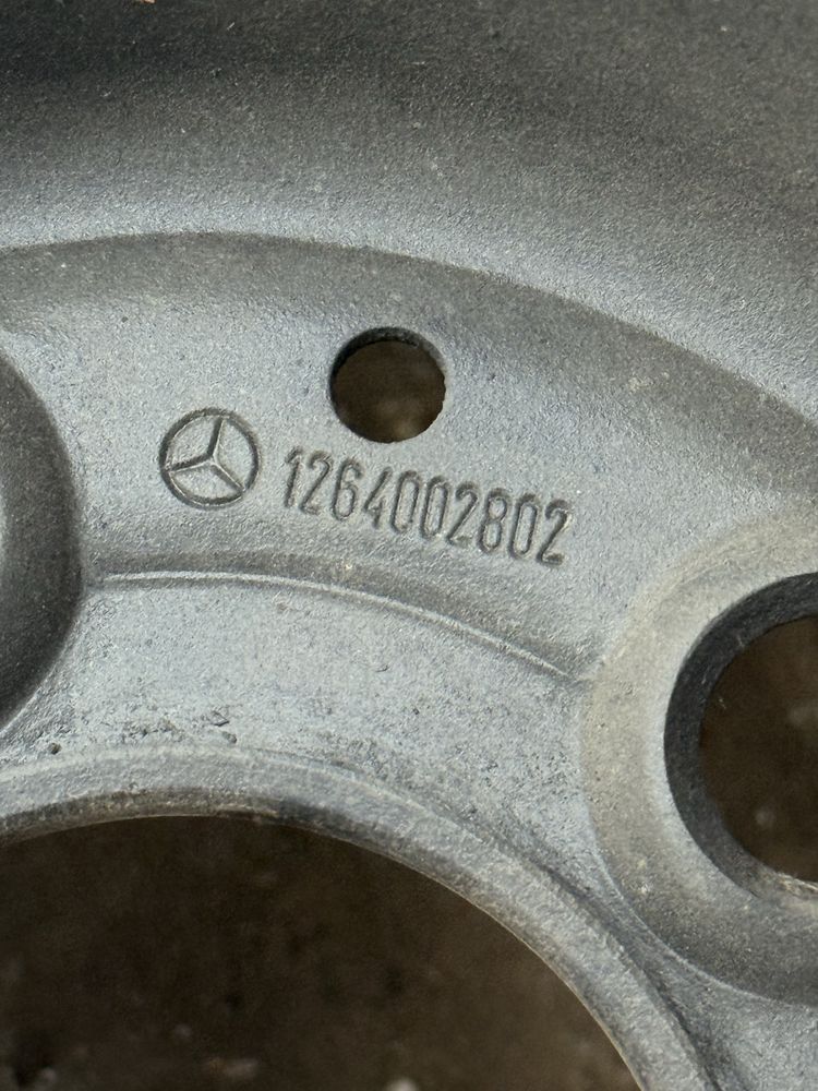 штампованный диск для Mercedes W126