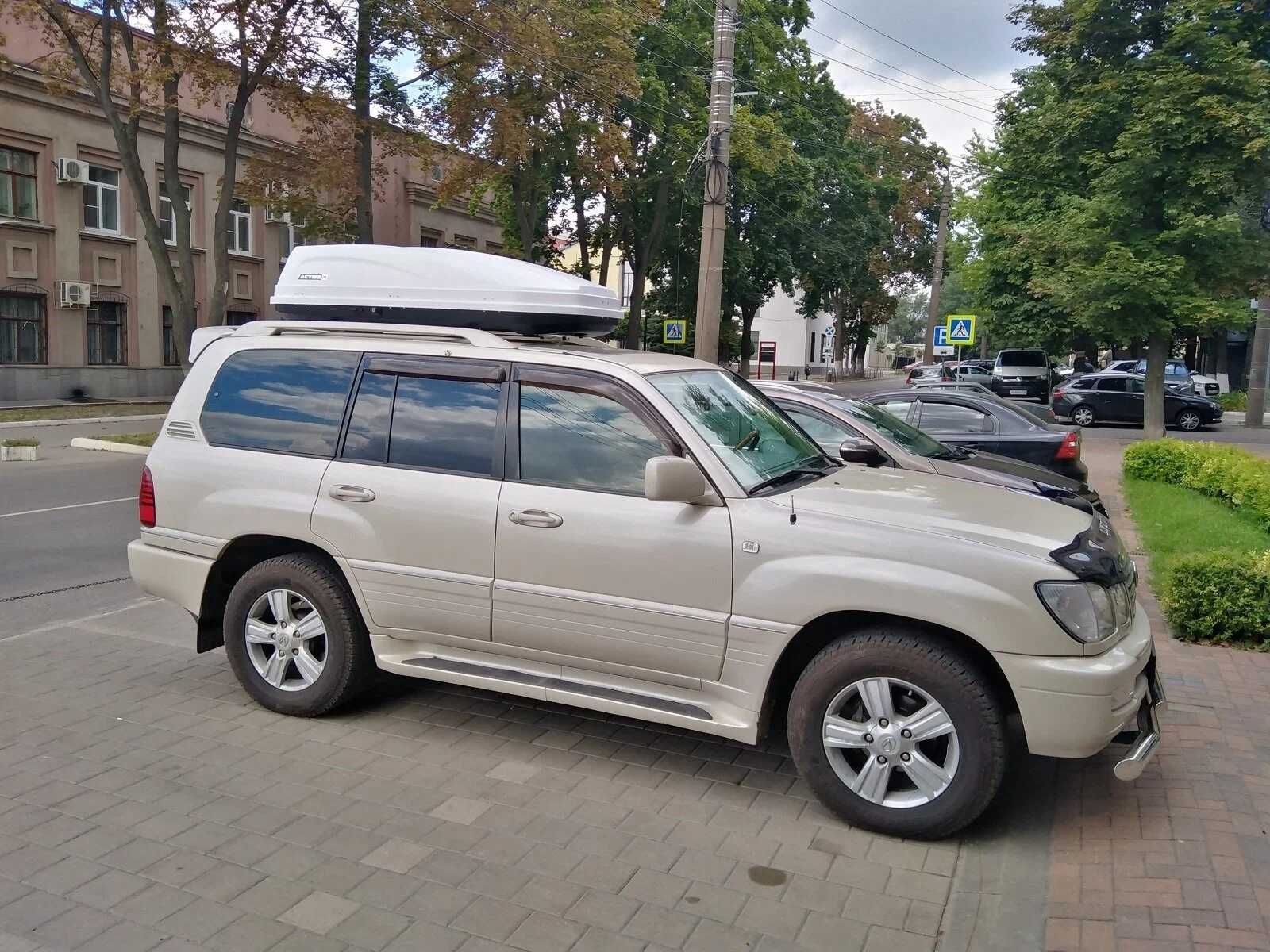 Автобокс PT Group "Active M" белый двусторонний 450л в УРАЛЬСКЕ