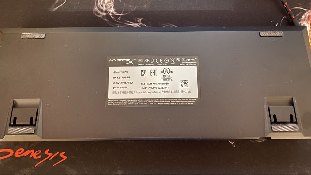 Продам игровую клавиатуру hyperx