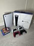 PlayStation 5, 825 гб, 4 джостиками