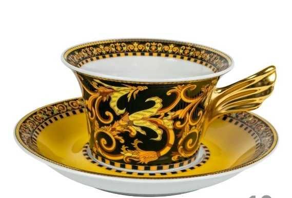 versace cappuccino cups чашка с блюдцем
