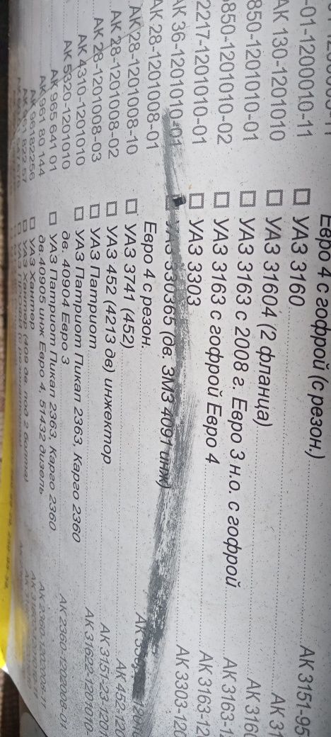 Глушитель на УАЗ