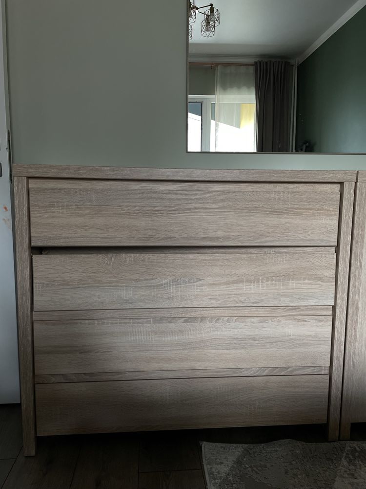 Кровать 160*200, 2 тумбы, 1 комод