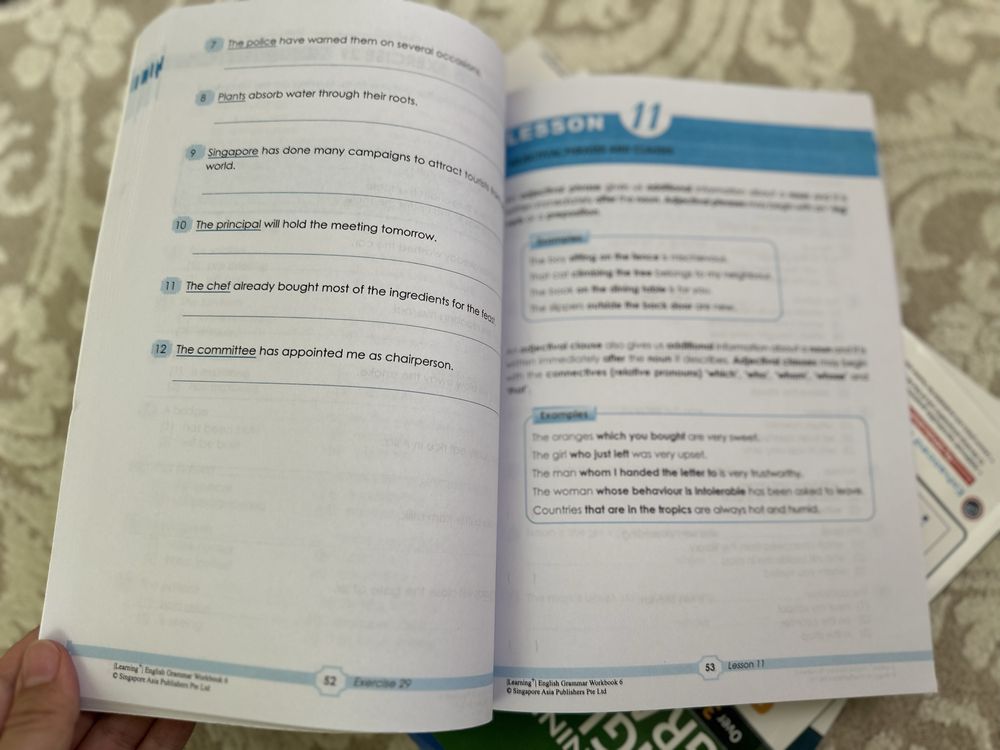 English Grammar workbooks