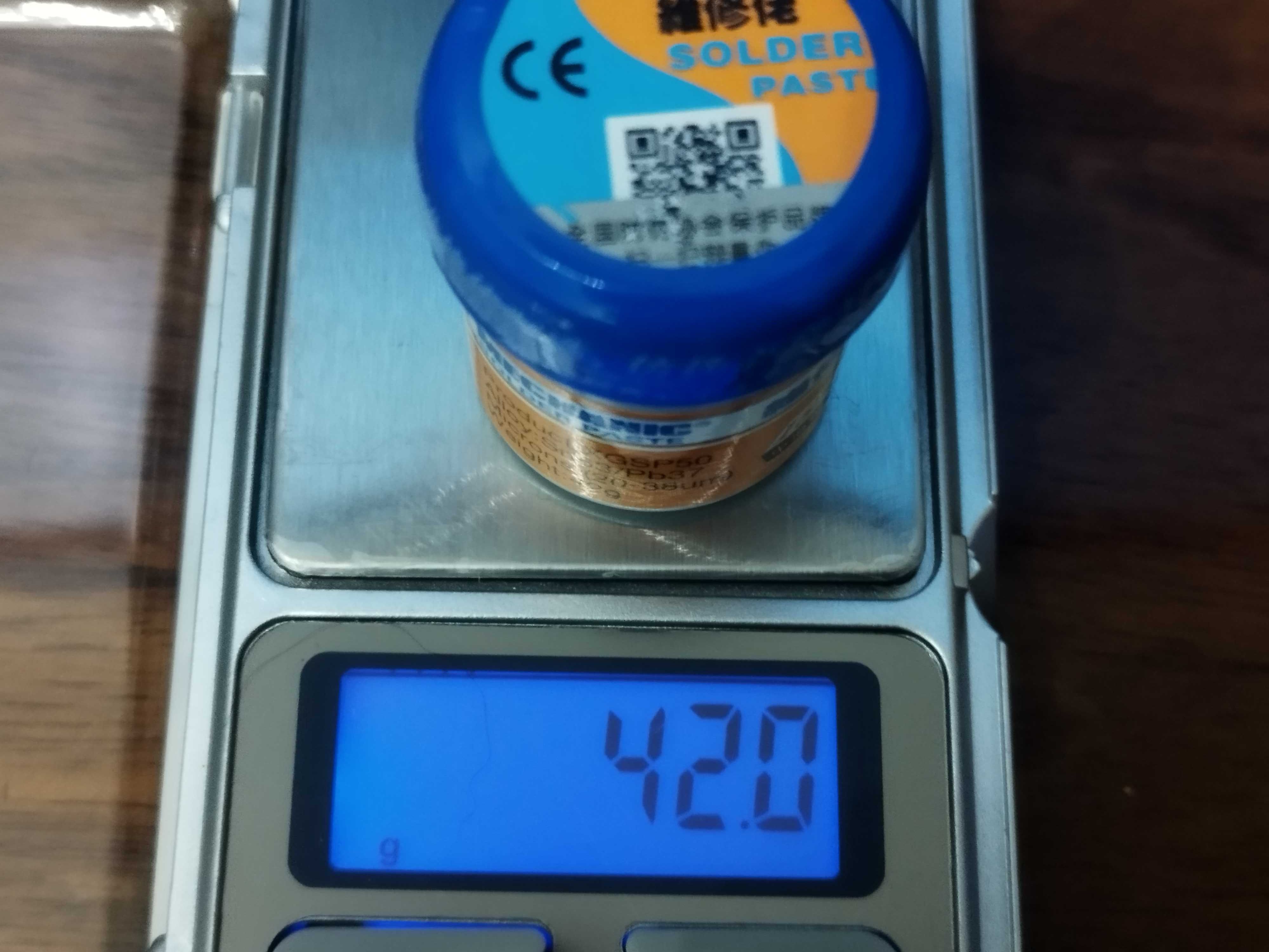 Припой (олово), паяльная паста MECHANIC XGSP50 XG-Z40