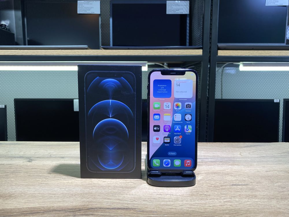iPhone 12 Pro, 256 GB, Blue, АКБ85%, Face ID, 10441/A10
