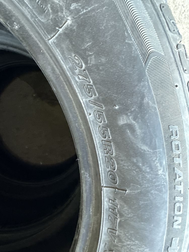 Продам комплект шин 275/55 r20