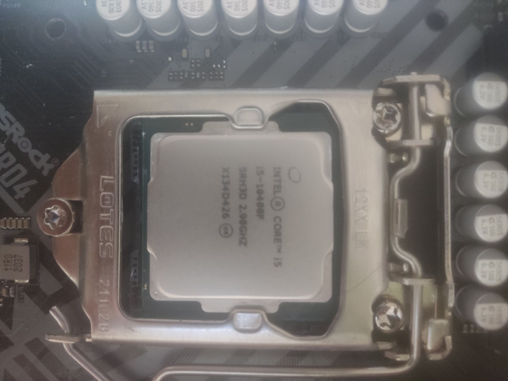 Комплект для ПК. комплектующие intel i5-10400f, материнская плата