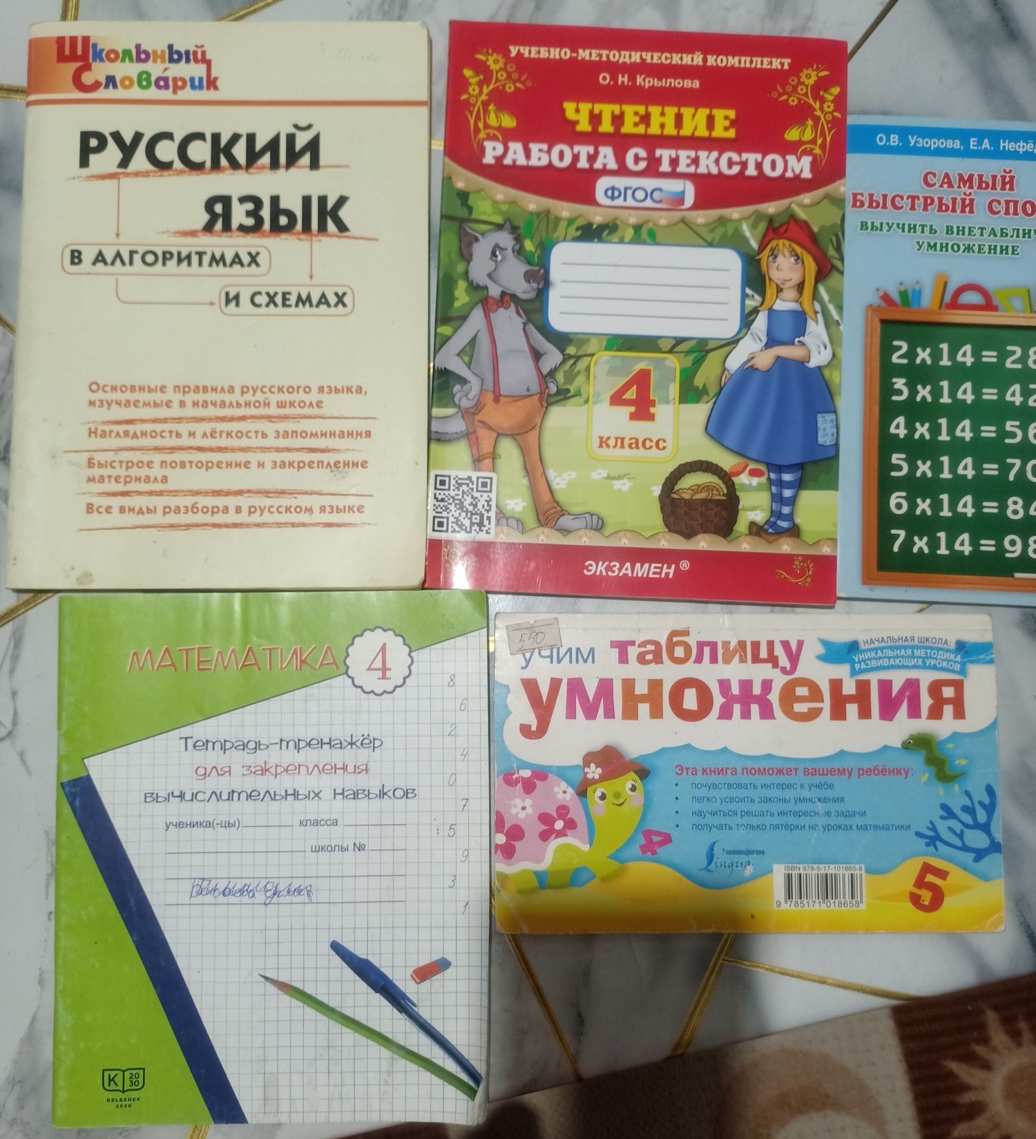 Продам школьные книги для начальных классов