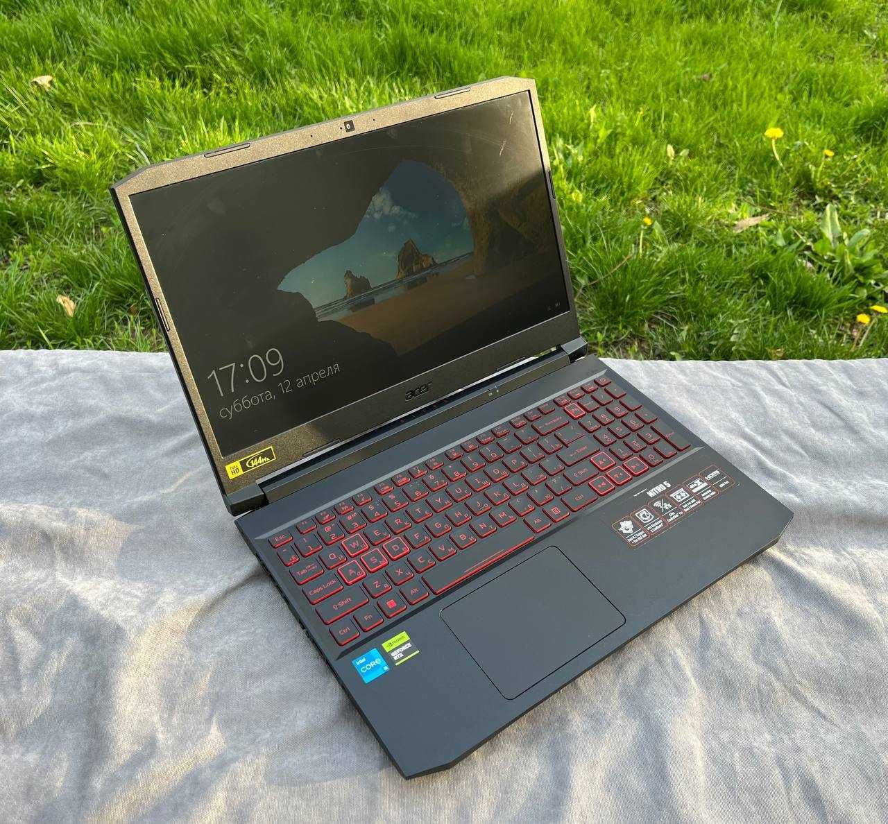 Игровой Nitro 5 Core i5-11*ОЗУ 16*SSD 512*RTX 3050-4гб Гарантия!