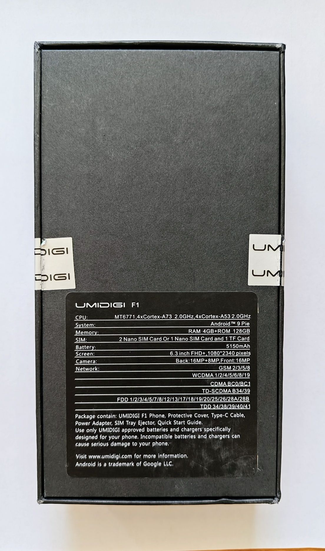 Смартфон Umidigi F1