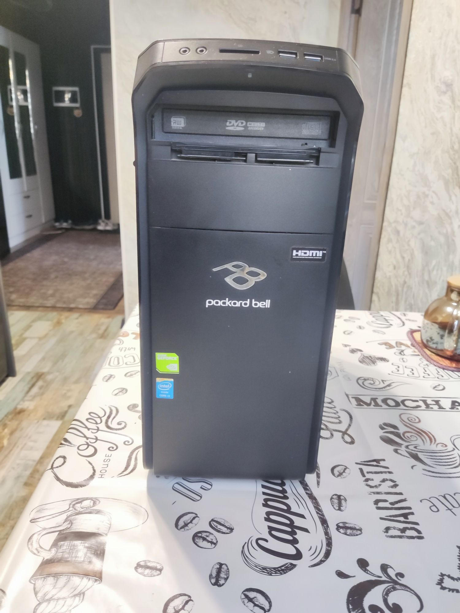 Компьютер Core i3  3.4GHz, ОЗУ 16Gb. Монитор 23". Клавиатура+мышь