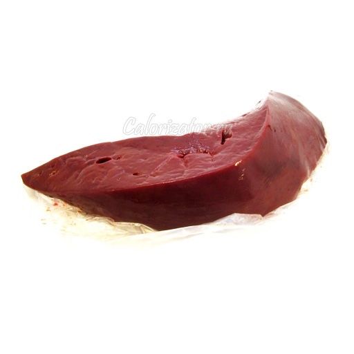 Говяжая печен  сердца свежая
