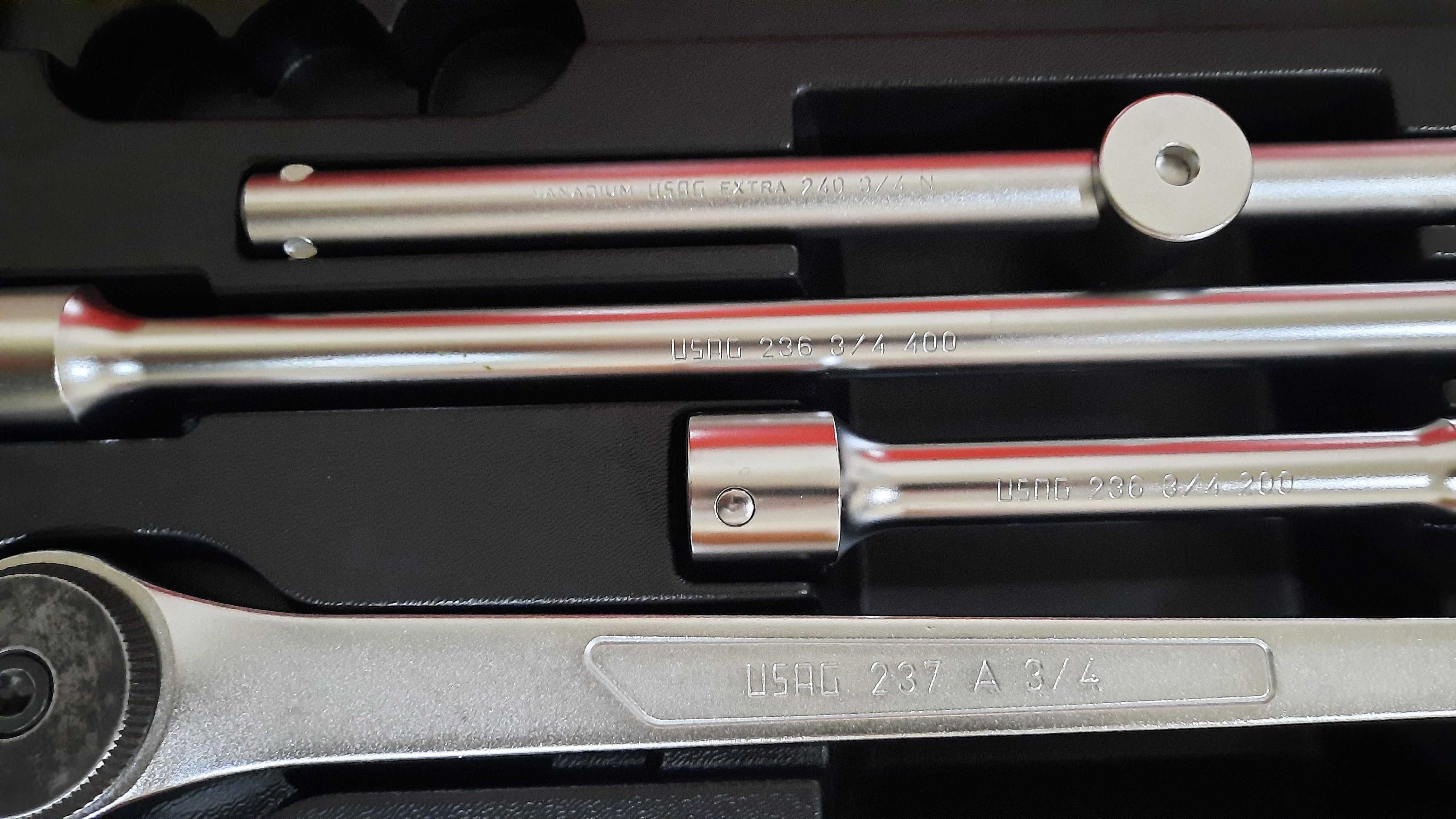Набор 3/4, карданы 3/4 USAG, набор WURTH 1/2 и 1/4