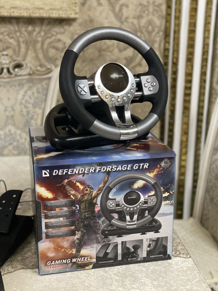 Руль и пидали игровые