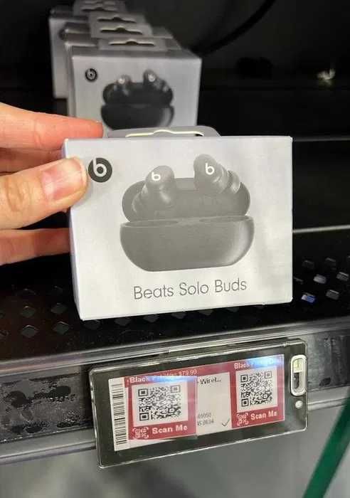 Привезены из США Наушники Beats Solo Buds Black цвет: Matte Black