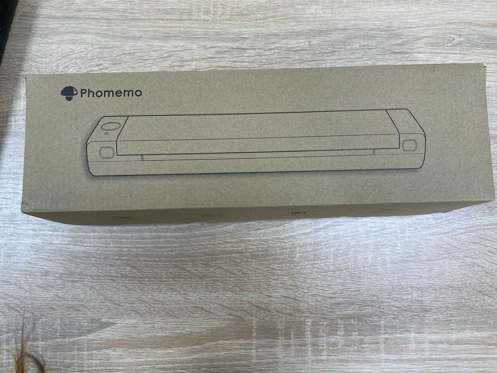Phomemo M08F — портативный беспроводной термопринтер A4