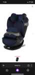 Cybex: Автокресло Pallas S-Fix Indigo Blue