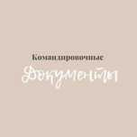 Документы командировочные/Посуточные квартиры