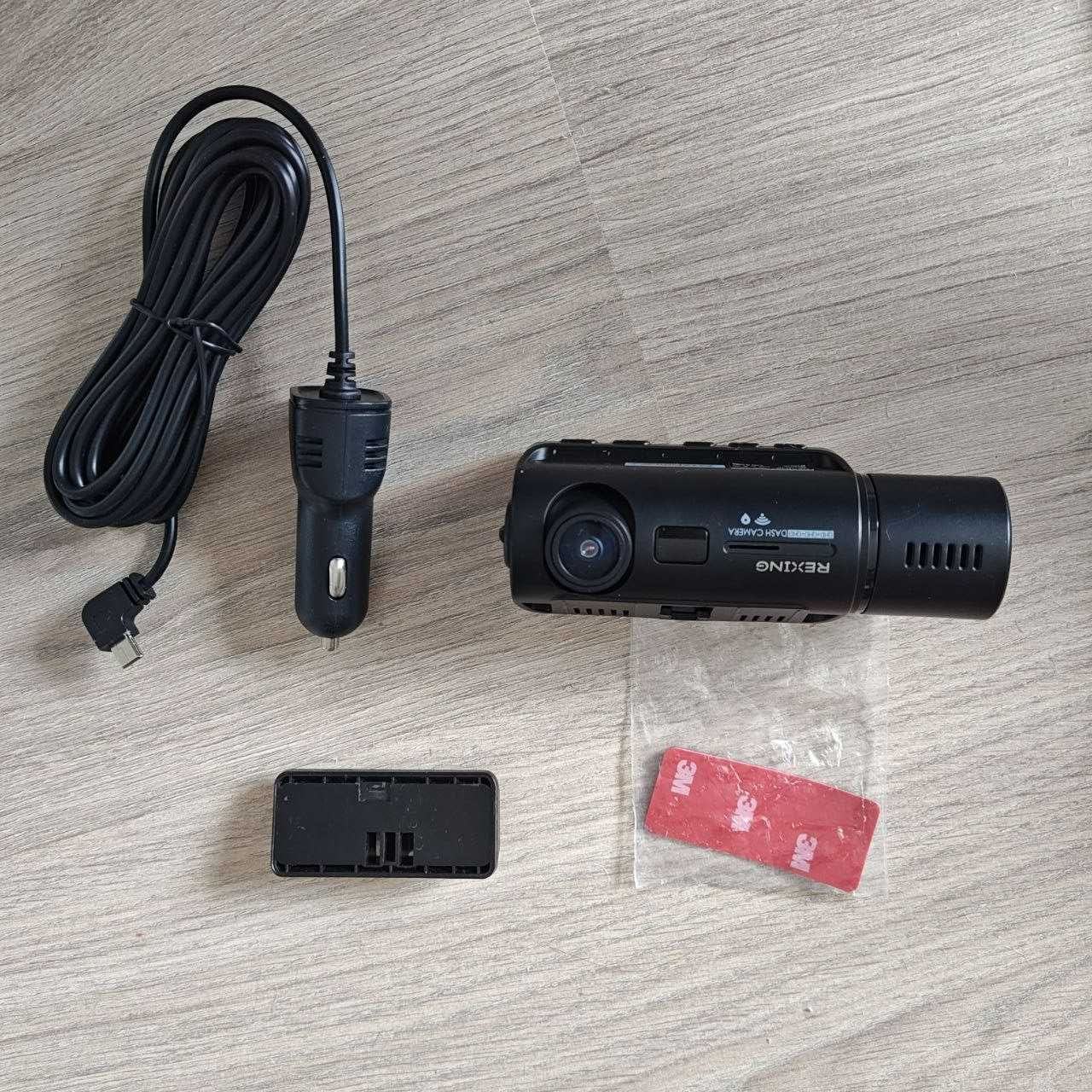 Из Америки! Quad HD + Quad HD Видеорегистратор 2 камеры 360° WI-Fi GPS