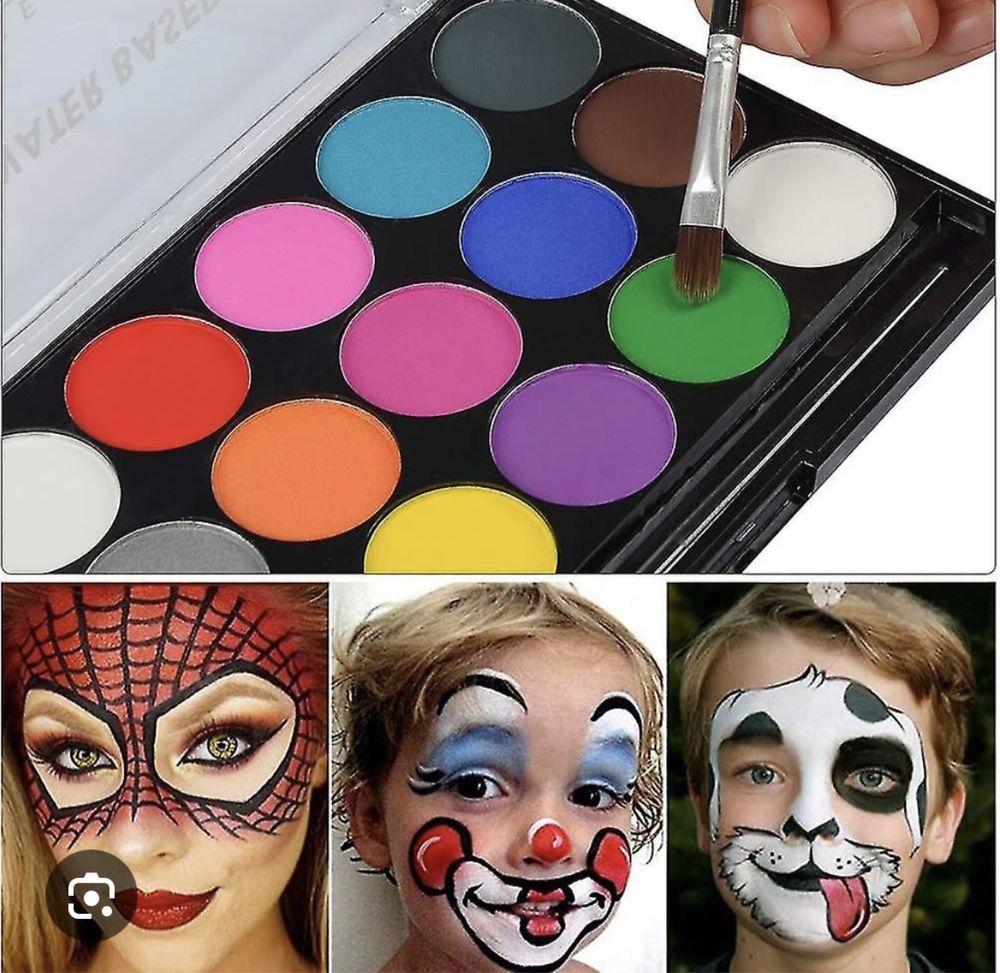 Аквагрим Face Paints, краски для лица, аквагрим для детей