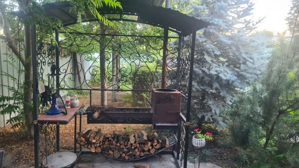 Монгал для шашлыка с казаном