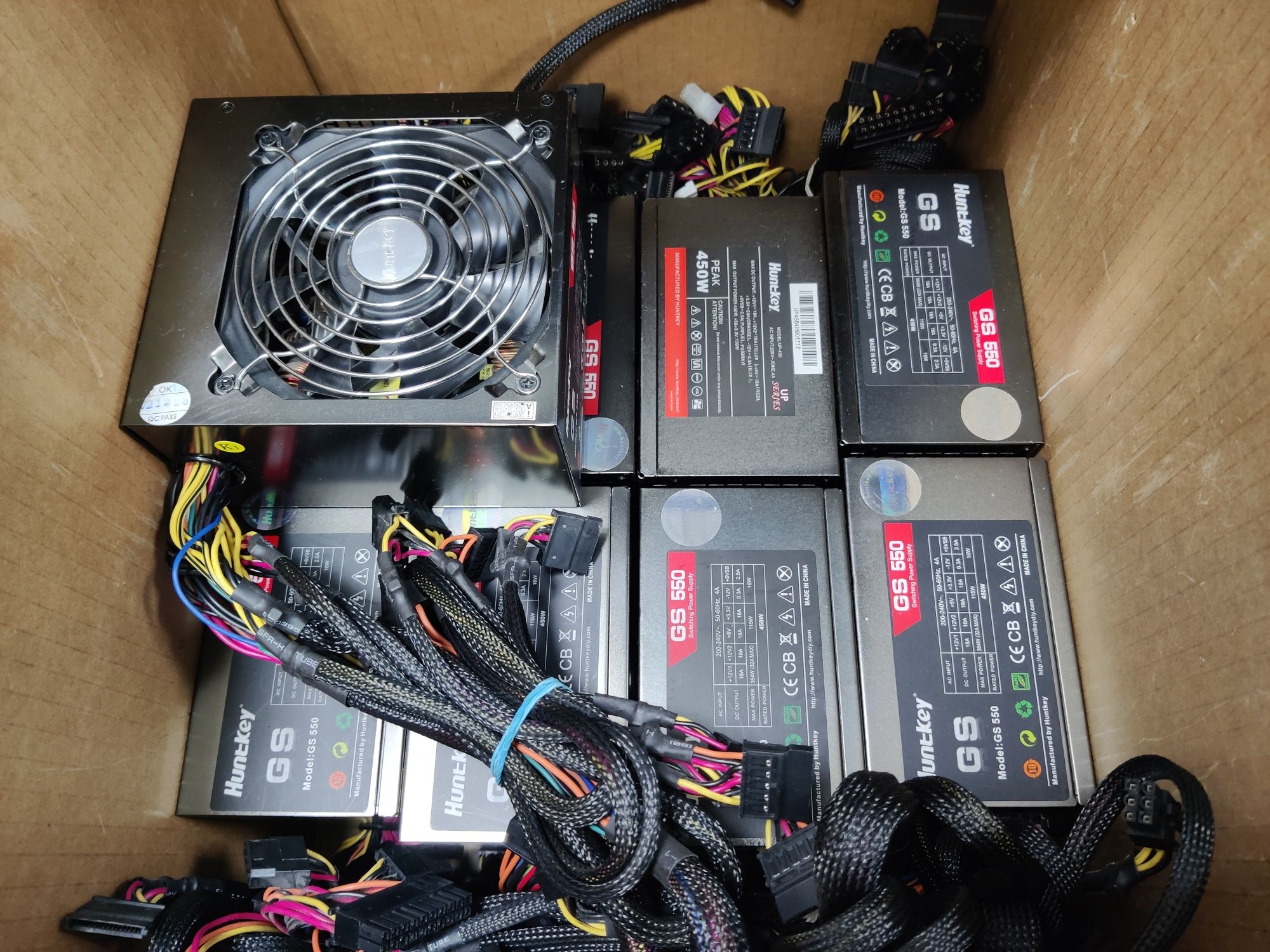 Блок питания для ПК/компьютера. Huntkey 500/550W в хорошем состоянии