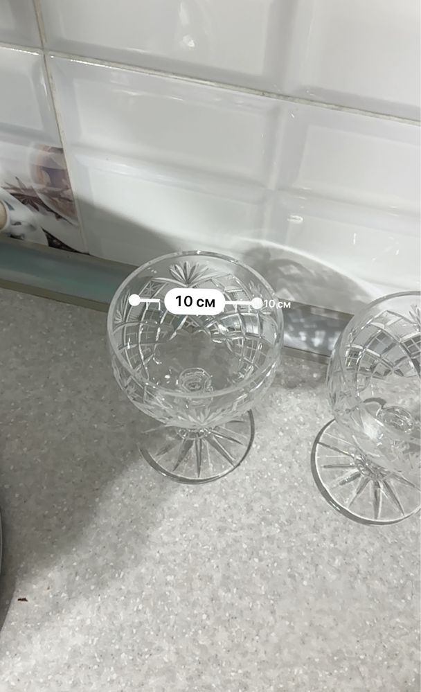 Продам 3шт хрустальных варенницы