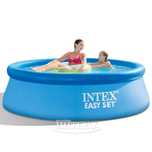 Надувной бассейн 28110 Intex Easy Set 244*76 см