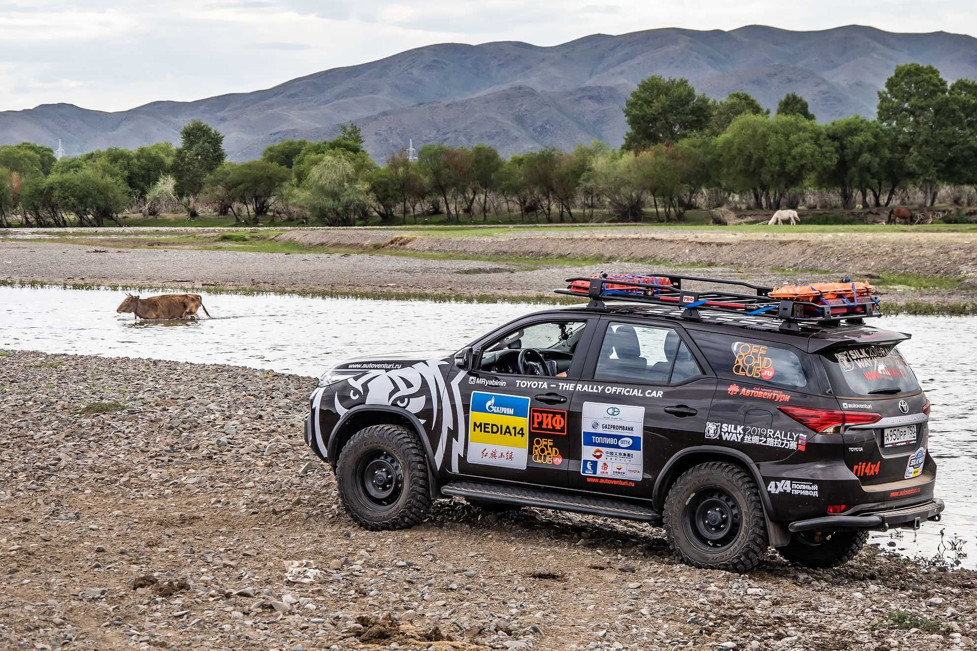 Багажник экспедиционный РИФ 1200х2100 мм для Toyota Fortuner