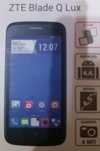 Новый в упаковке ZTE LUXсмартфон 2 сим,оригинал,4.5,Андроид