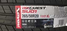 265/50R20 Roadx SU01 111Y