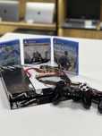 PS 4 | 2 геймпада | 3 диска с играми