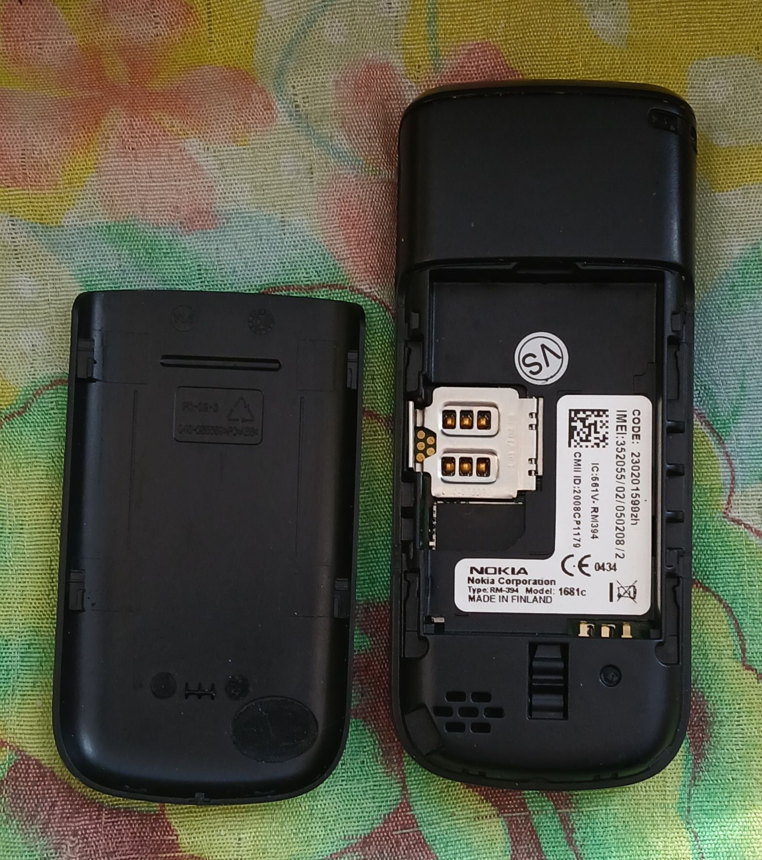 Оригинал Nokia 1681c/Finland, рабочий