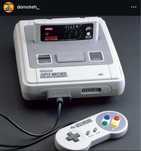 Приставка Nintendo Snes 1992 года