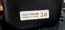 Old  Order  Snaeker Series Skater 001 ( Black soul )