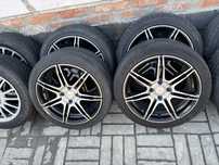 Продам диски р16 4/98 с летней резиной 205/45/16