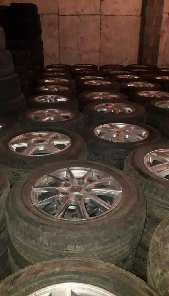 Шины и Диски бу из Японии Германии 175/70 R14 и др