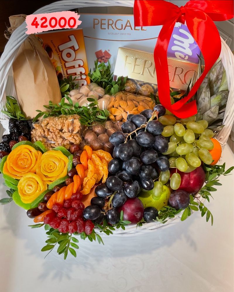 Корзины на Кудалык, Фруктовые и подарочные корзины для значимых дат!