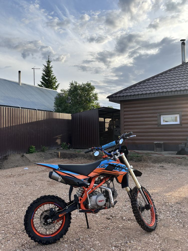 Питбайк kayo evolution 125, при осмотре цена 470.000