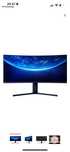 Монитор Xiaomi Mi Curved Gaming XMMNTWQ34 черный