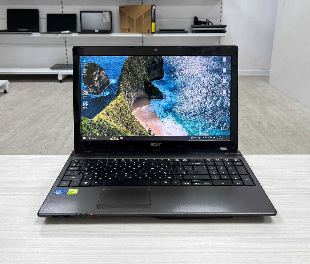 Жұмысқа арналған ACER Core i7*ОЗУ 6/SSD 128/Hdd 500/2,70Ghz Абая 79