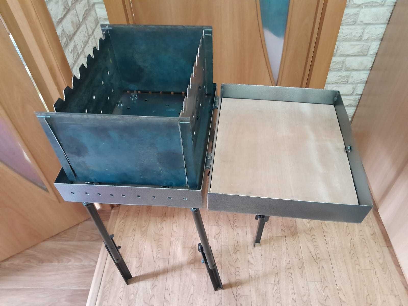 Мангал сборный в кейсе